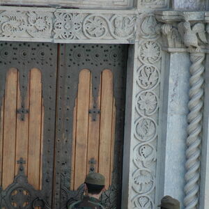 KFOR Soldiers visiting the Monastery 21