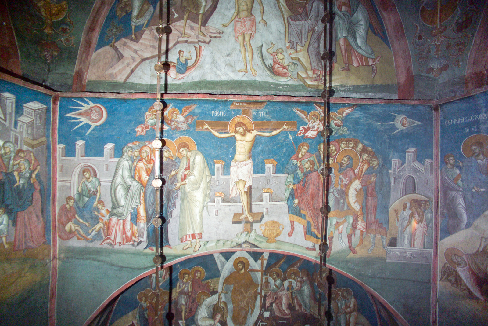Monastery Decani Third Level 26 Crucifixion