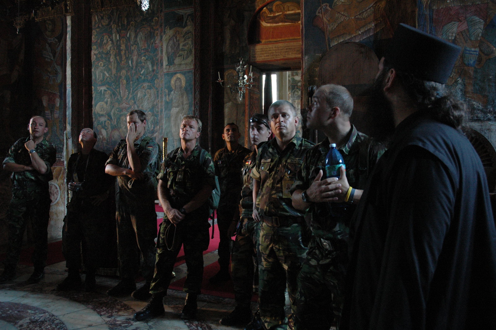 KFOR Soldiers visiting the Monastery 15