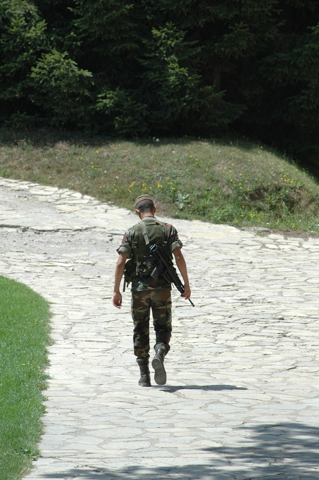 KFOR Soldiers visiting the Monastery 24