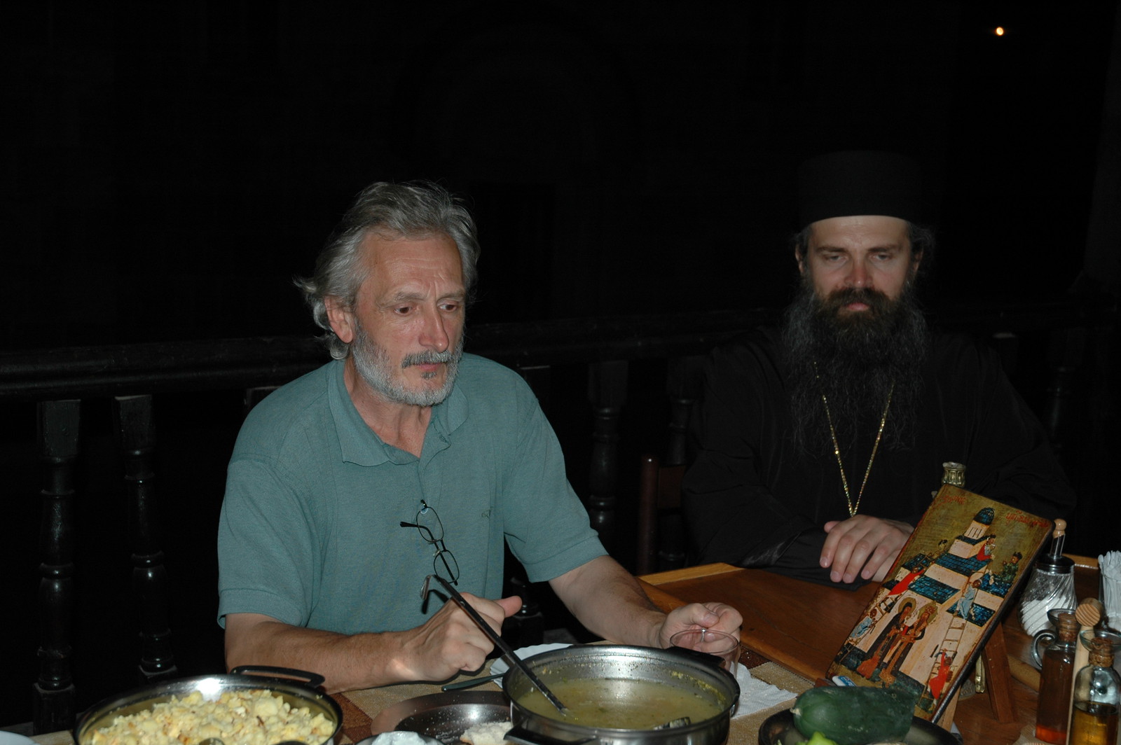 Bishop Teodosije with Meda 1