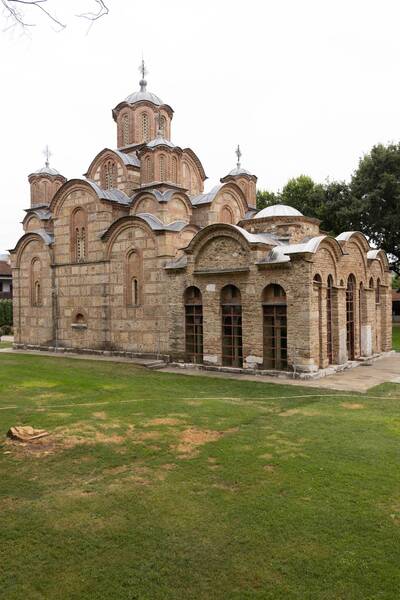 North side of the church