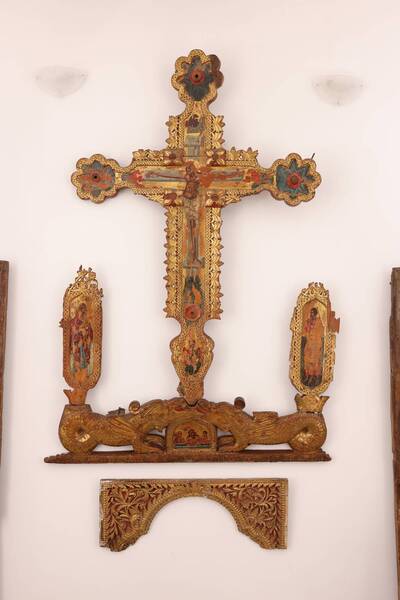 Cross, gift from Patriarch Paisius, 1630