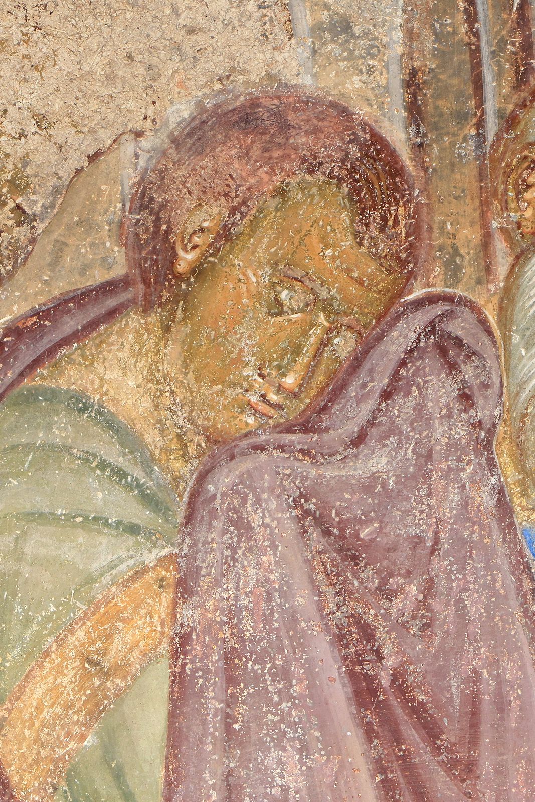 Assumption of the Mother of God, detail