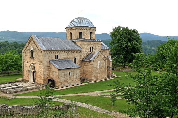 The church from the southwest