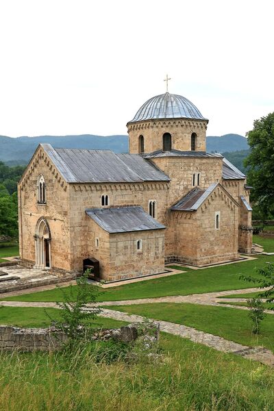 The church from the southwest