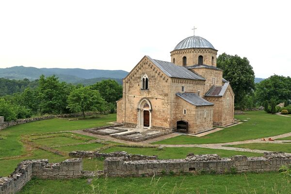 The church from the southwest side