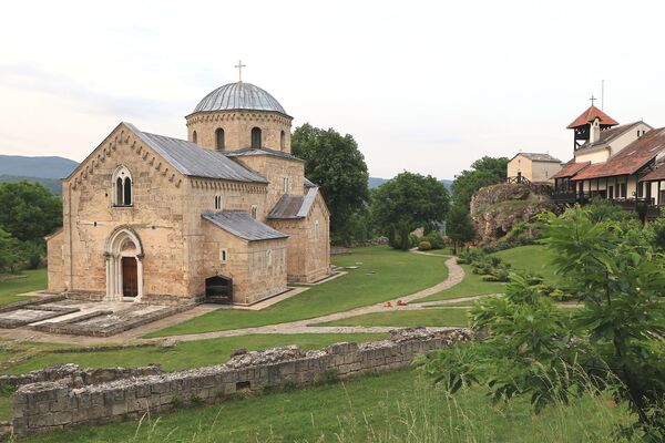 Monastery from the southwest