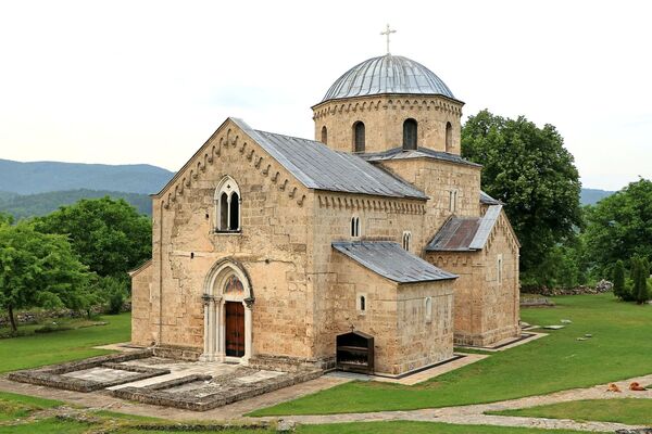 The church from the southwest