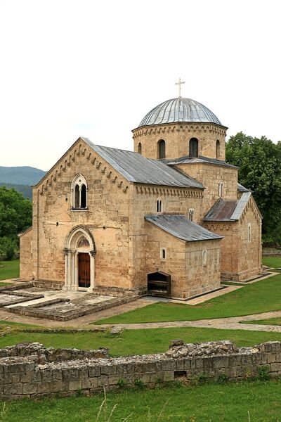 The church from the southwest