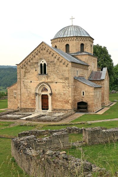 The church from the southwest