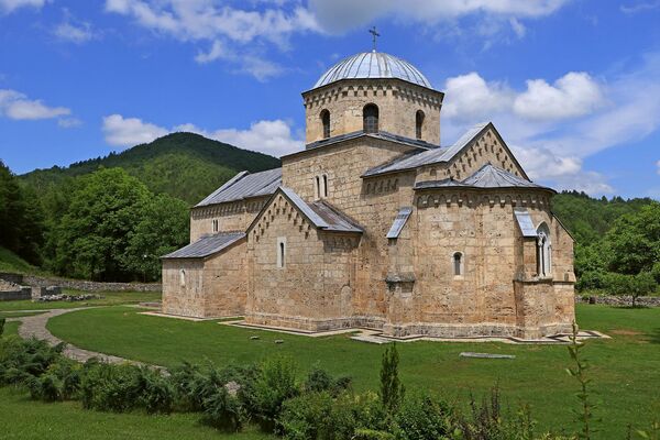 Southeastern side of the church