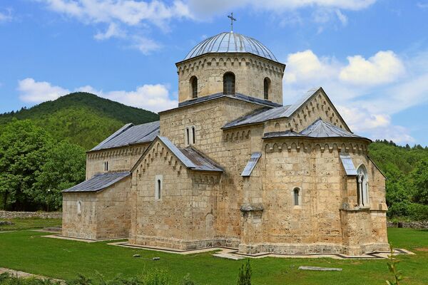 Southeastern side of the church