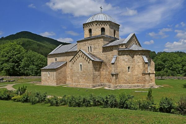 Southeastern side of the church