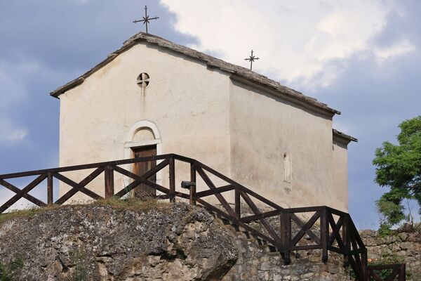 The church from the southwest