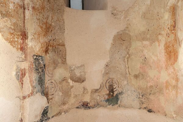 Altar table and an unidentified bishop