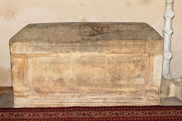 Marble sarcophagus of an unidentified person