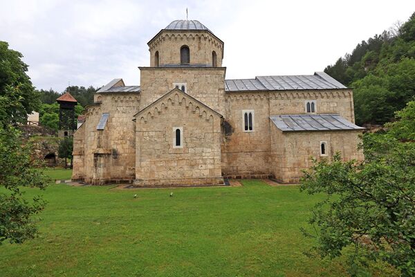 North side of the church