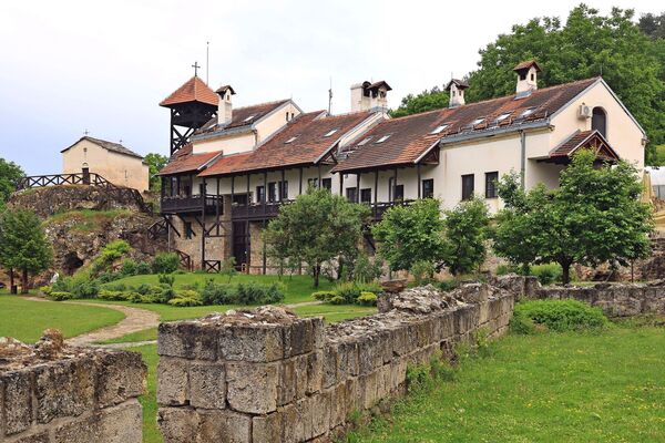 Church of St. Nikola, quarters and remains of the old refectory