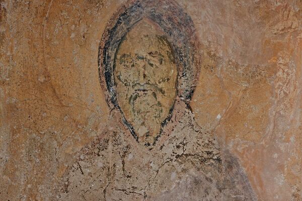 Holy Hermit Saint Antony the Great, detail