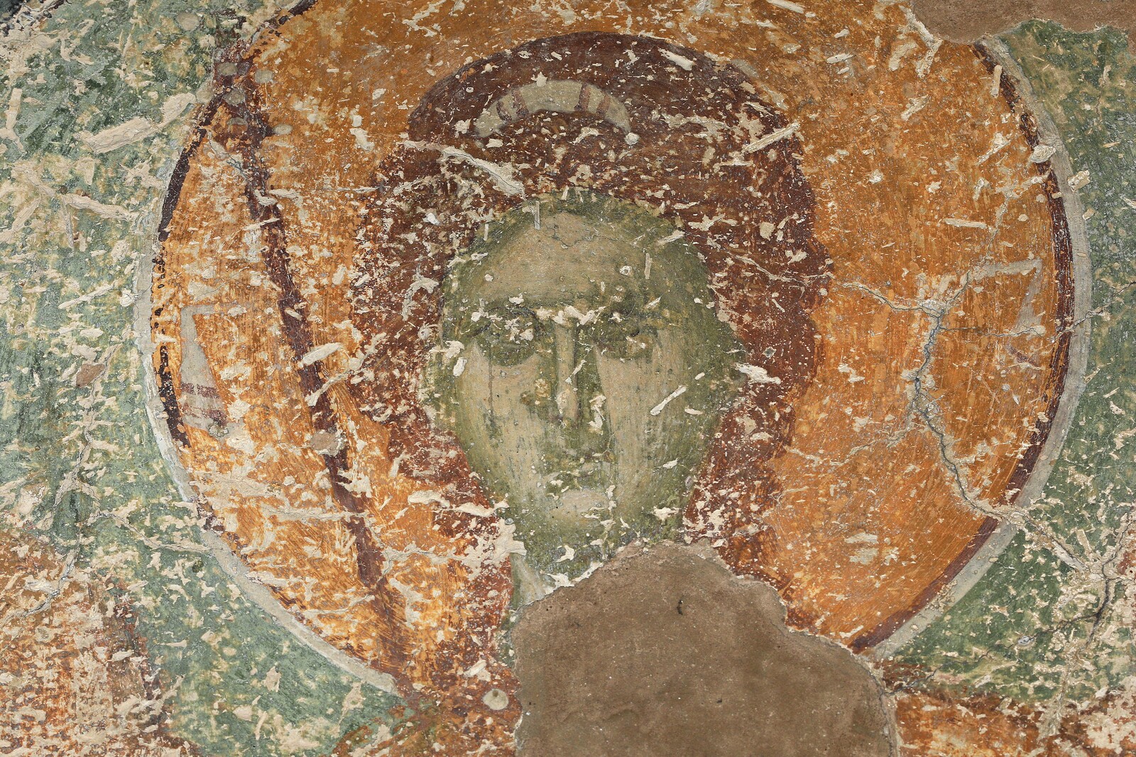 Angel in a Medallion, detail