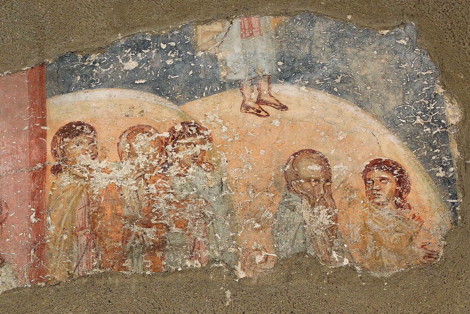 Saint Ephrem of Syria in Eddesa (?), detail