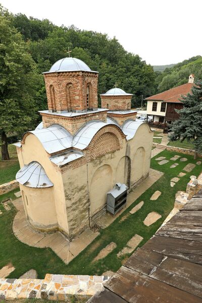 Northeast view of the church