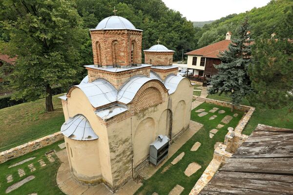 Northeast view of the church