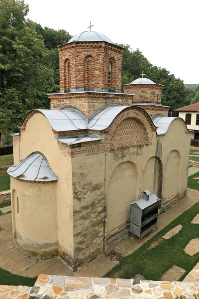 View of the church from the northeast