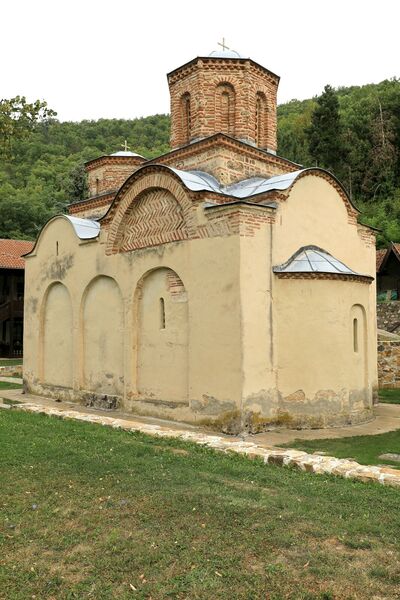 View of the church from the southeast