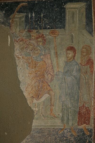 Judas' Betrayal, detail