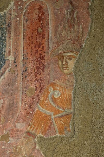 Christ before Annas and Caiaphas, detail
