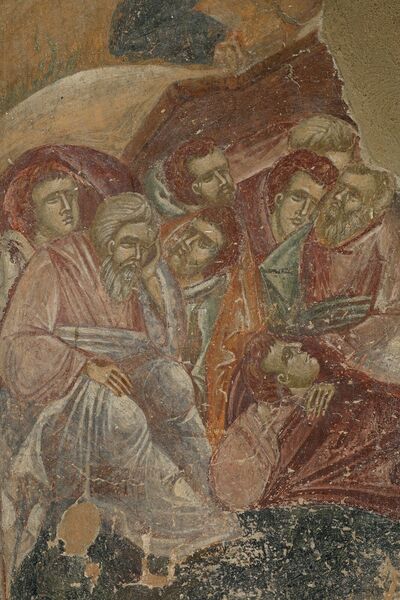 The Prayer in Gethsemane, detail