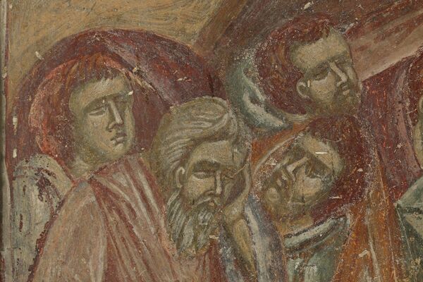 The Prayer in Gethsemane, detail