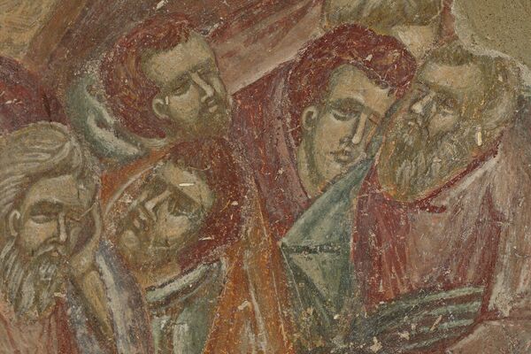 The Prayer in Gethsemane, detail