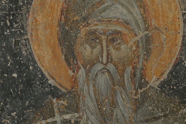 Saint Simeon Nemanja, detail