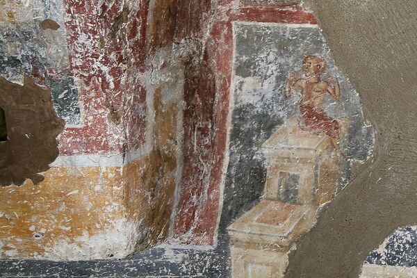 Saint Ephrem of Syria in Eddesa (?), detail