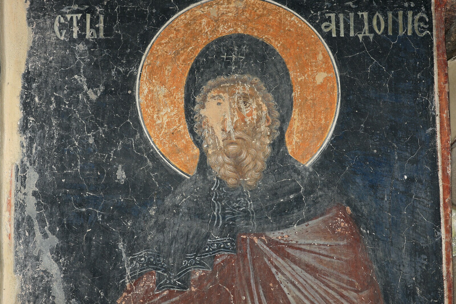 St Anthony, detail