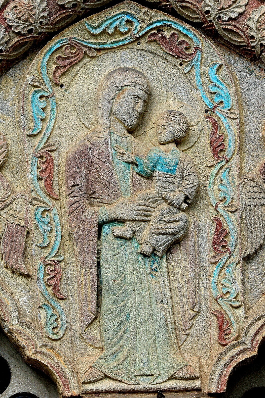 Bifora on the South Wall of the Narthex, detail