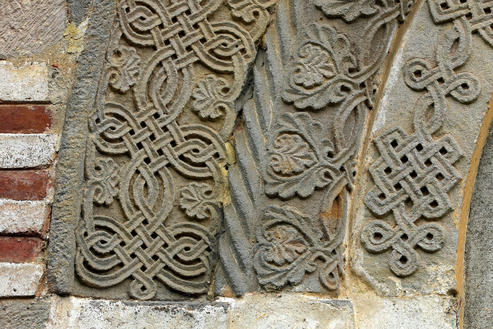 Part of the Archivolts on the North Façade of the Narthex