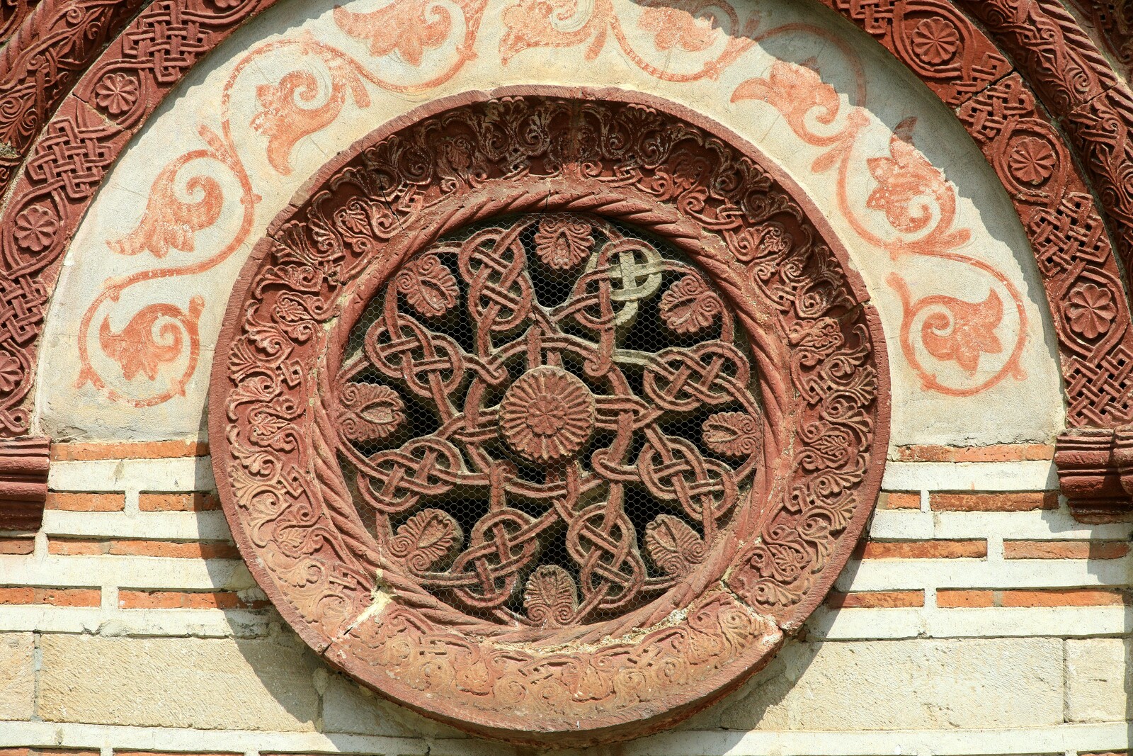 A Rosette on the South Wall of the Narthex