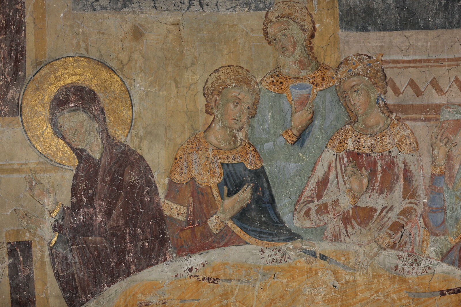Marriage Feast in Cana, detail