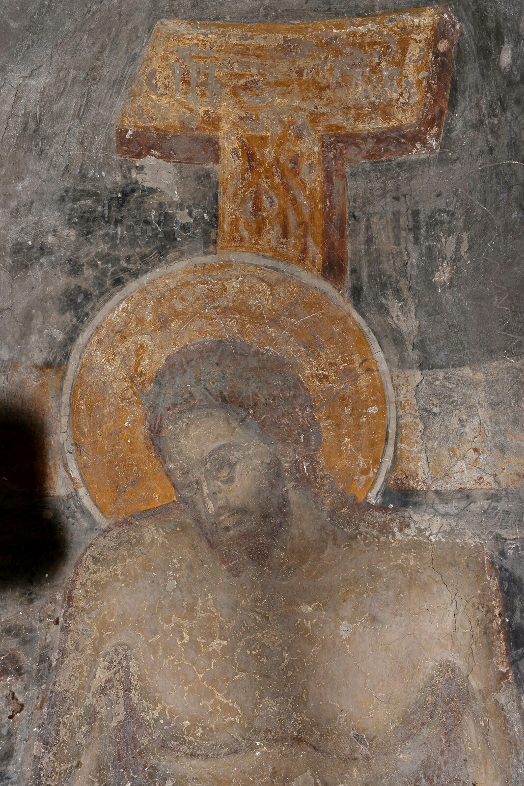Christ, Pieta, detail