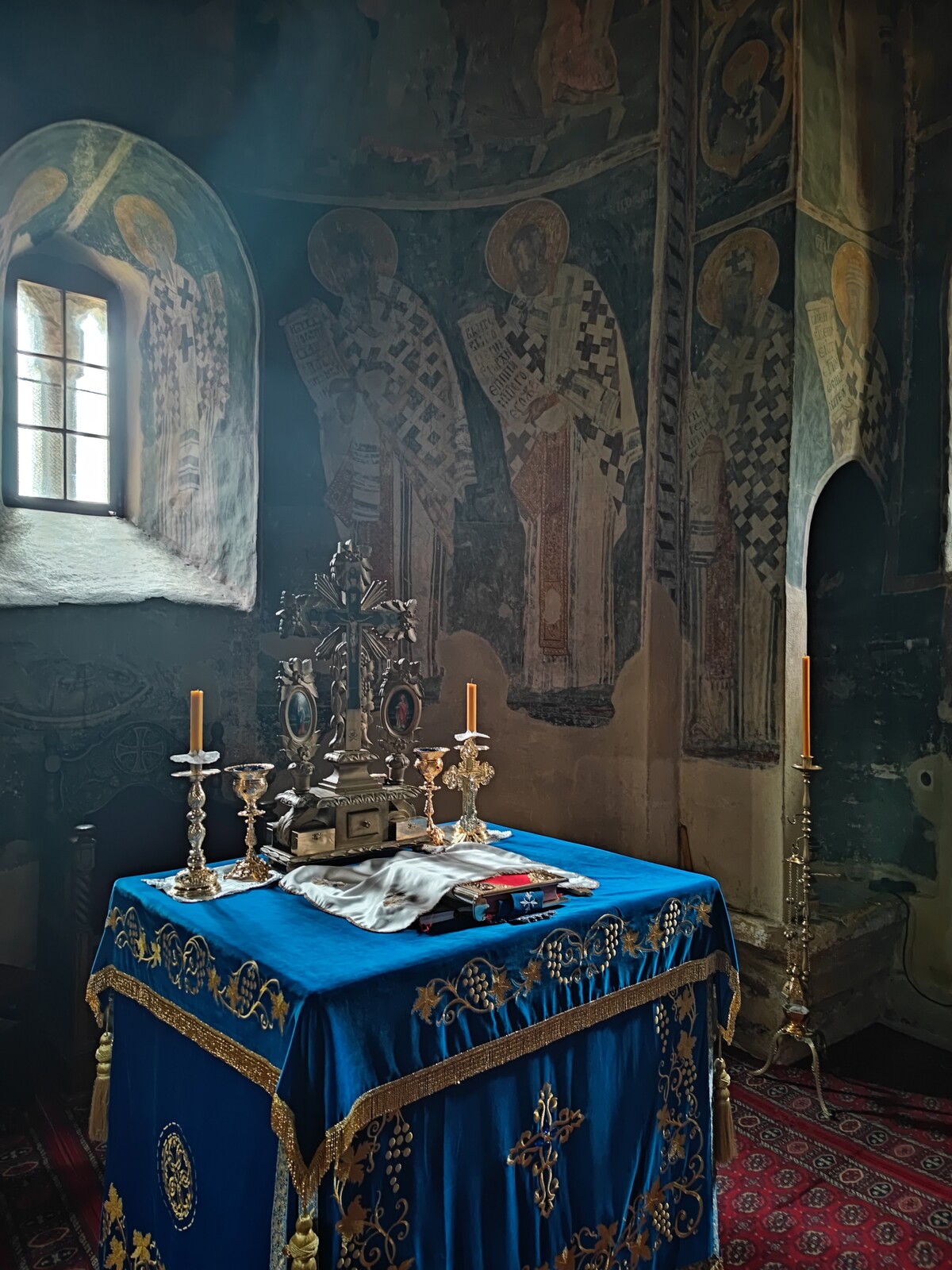 View of the Sanctuary and the Altar Table