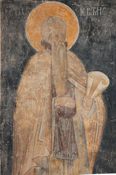 St Euthimius, detail