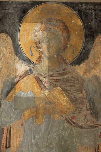 Archangel Gabriel, detail