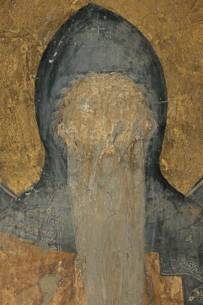 St Simeon Nemanja of Serbia, detail