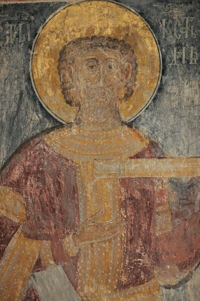 St Constantine, detail
