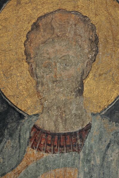 Holy Warrior Theodore Tiro, detail