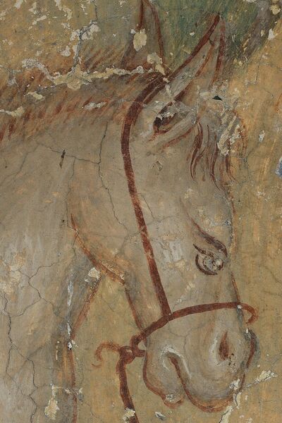 Flight to Egypt, detail